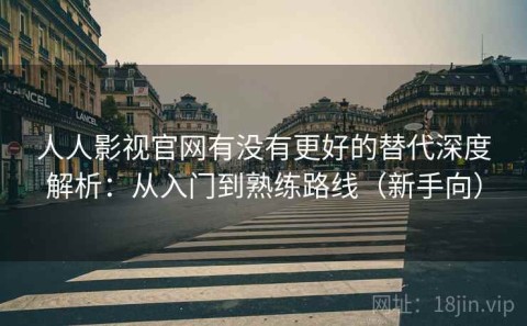 人人影视官网有没有更好的替代深度解析：从入门到熟练路线（新手向）