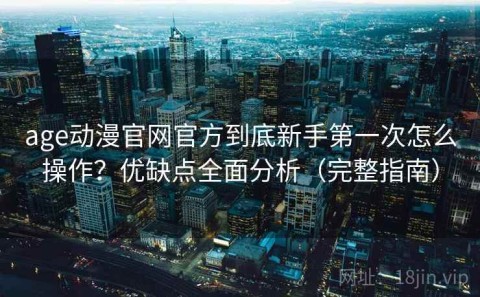 age动漫官网官方到底新手第一次怎么操作？优缺点全面分析（完整指南）