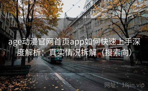 age动漫官网首页app如何快速上手深度解析：真实情况拆解（搜索向）