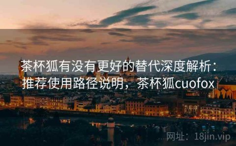 茶杯狐有没有更好的替代深度解析：推荐使用路径说明，茶杯狐cuofox