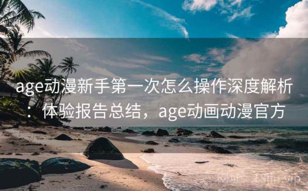 age动漫新手第一次怎么操作深度解析：体验报告总结，age动画动漫官方