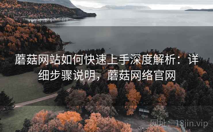 蘑菇网站如何快速上手深度解析：详细步骤说明，蘑菇网络官网