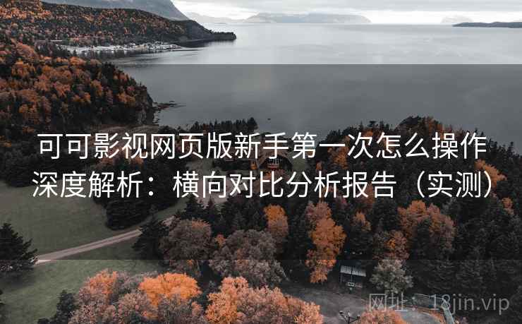 可可影视网页版新手第一次怎么操作深度解析：横向对比分析报告（实测）