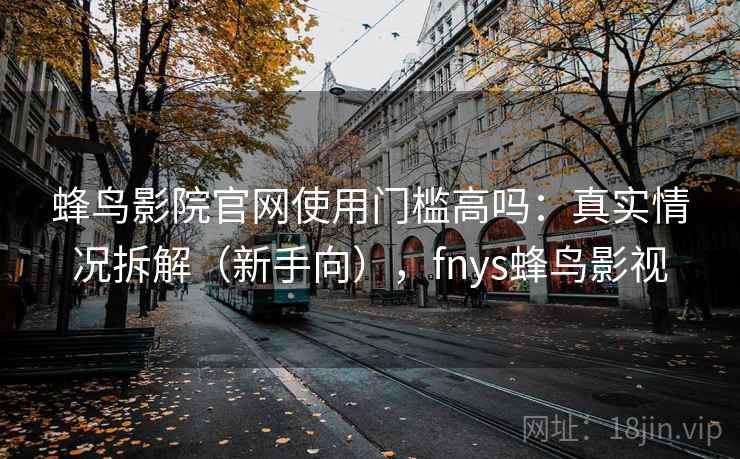 蜂鸟影院官网使用门槛高吗：真实情况拆解（新手向），fnys蜂鸟影视