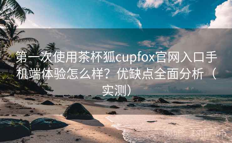 第一次使用茶杯狐cupfox官网入口手机端体验怎么样？优缺点全面分析（实测）