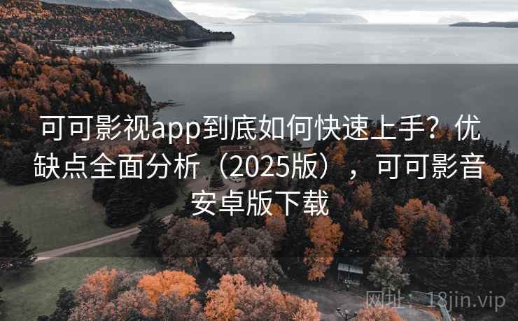 可可影视app到底如何快速上手？优缺点全面分析（2025版），可可影音安卓版下载